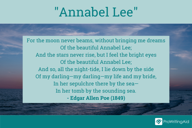 Annabel Lee by Edgar Allan Poe