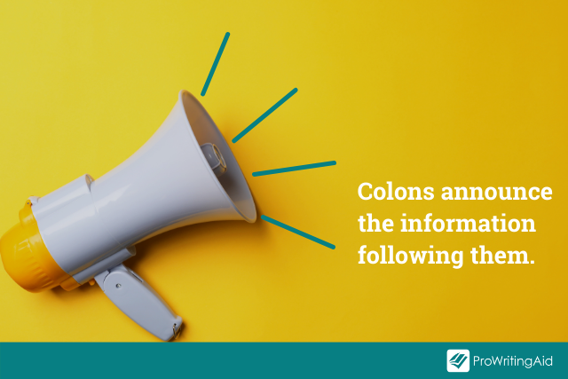 Image showing colons as announcers