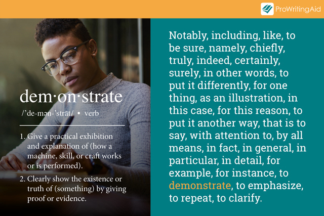 example and emphasis transition phrases examples