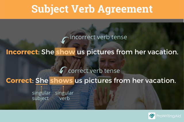 Subject verb agreement