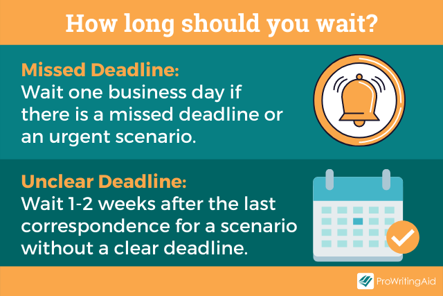 How long should you wait to send a reminder email