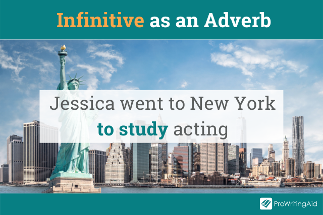 using an infinitive as an adverb