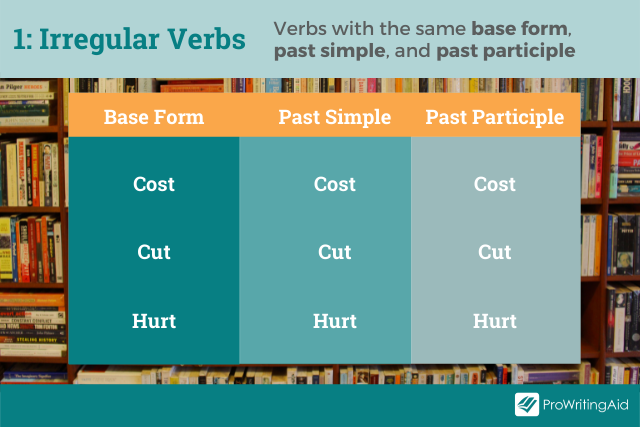 Irregular Verb Type one