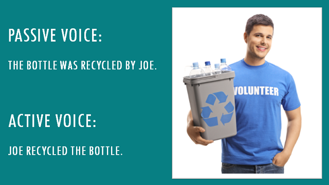 Examples of passive and active voice