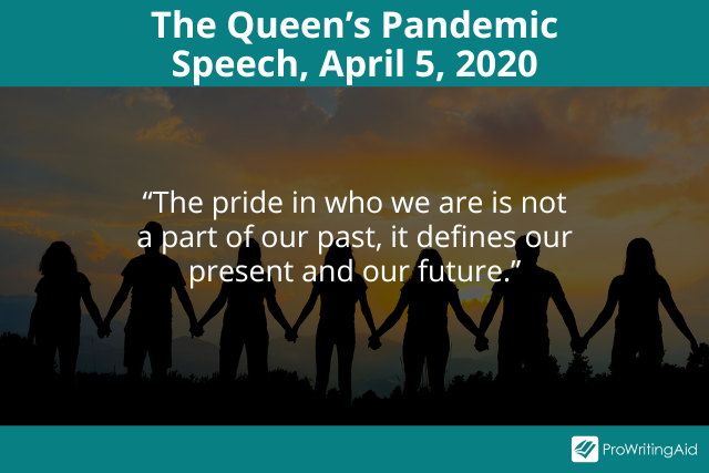 Queen Elizabeth's Pandemic Speech