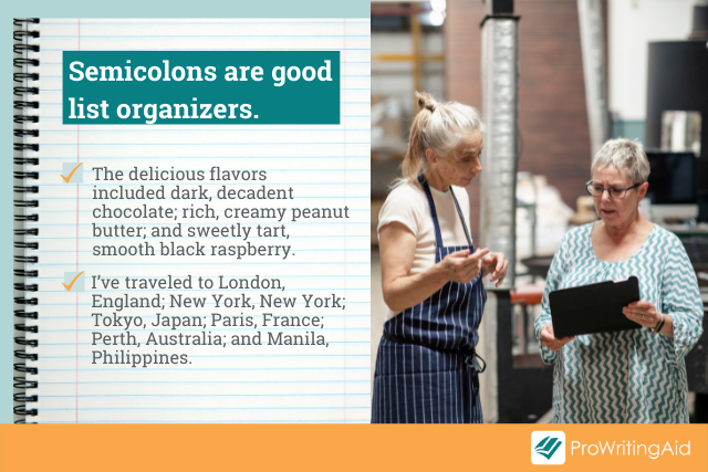 Image showing serial lists