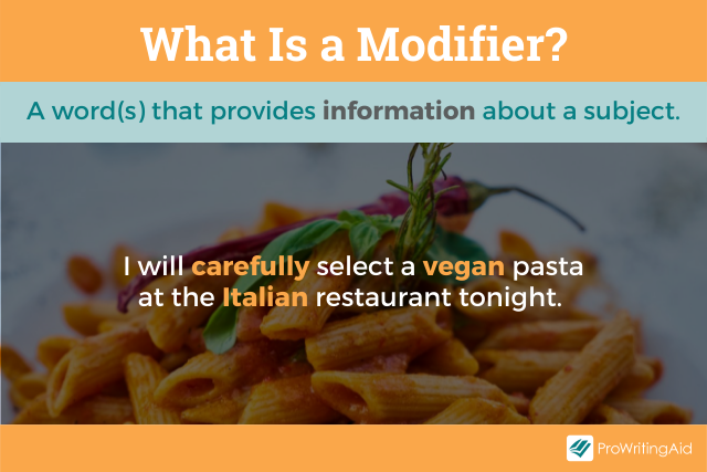 Image showing what is a modifier