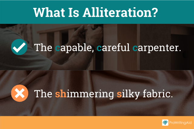 What is alliteration