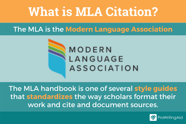 Image showing what is MLA citation