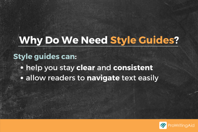 Why do we need style guides